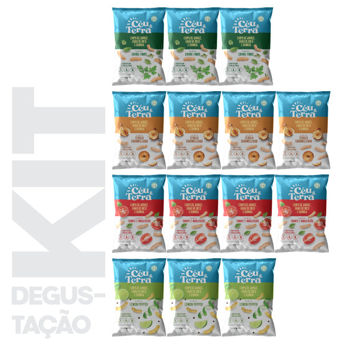 Kit Sortido Chips de Arroz