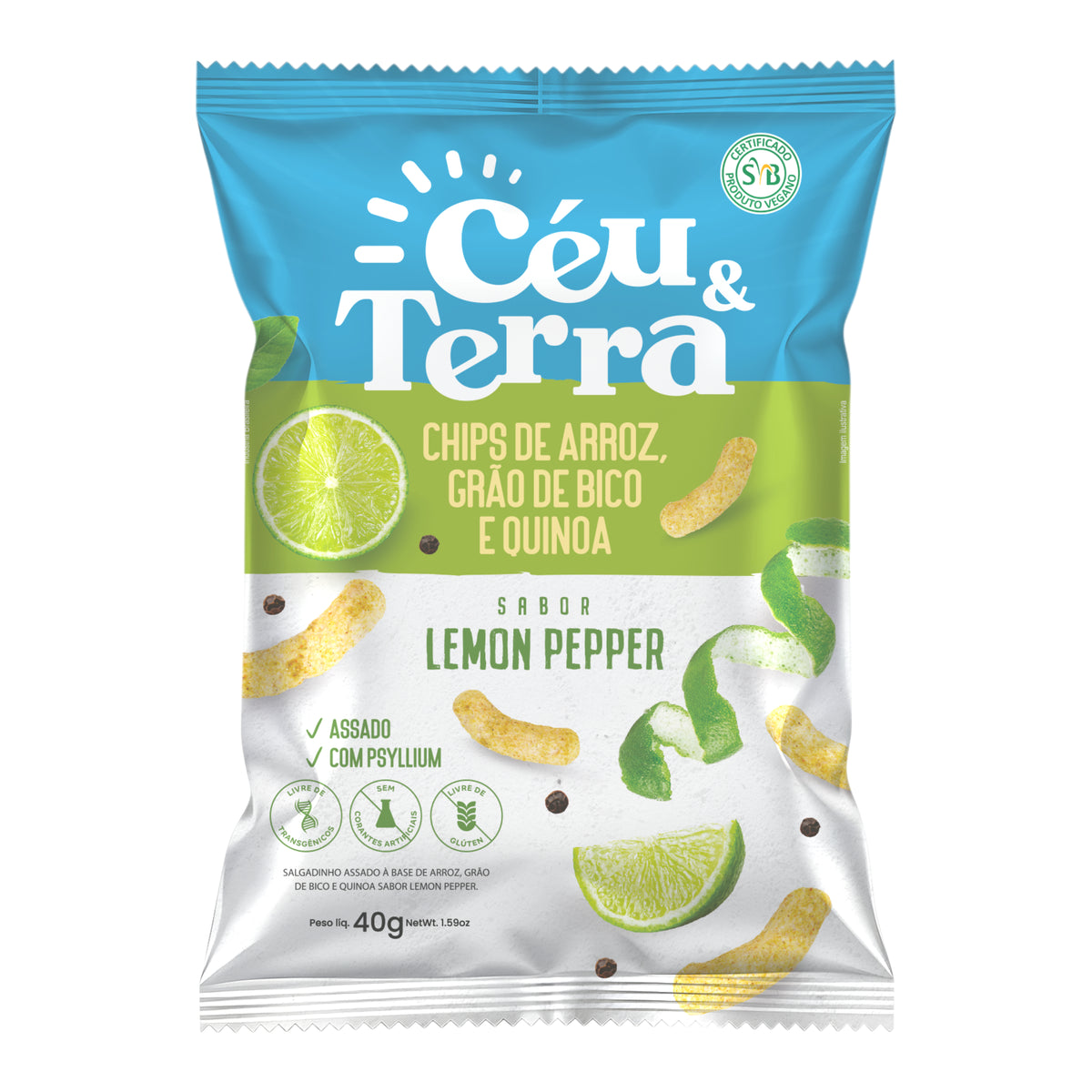 Chips de Arroz Lemon Pepper