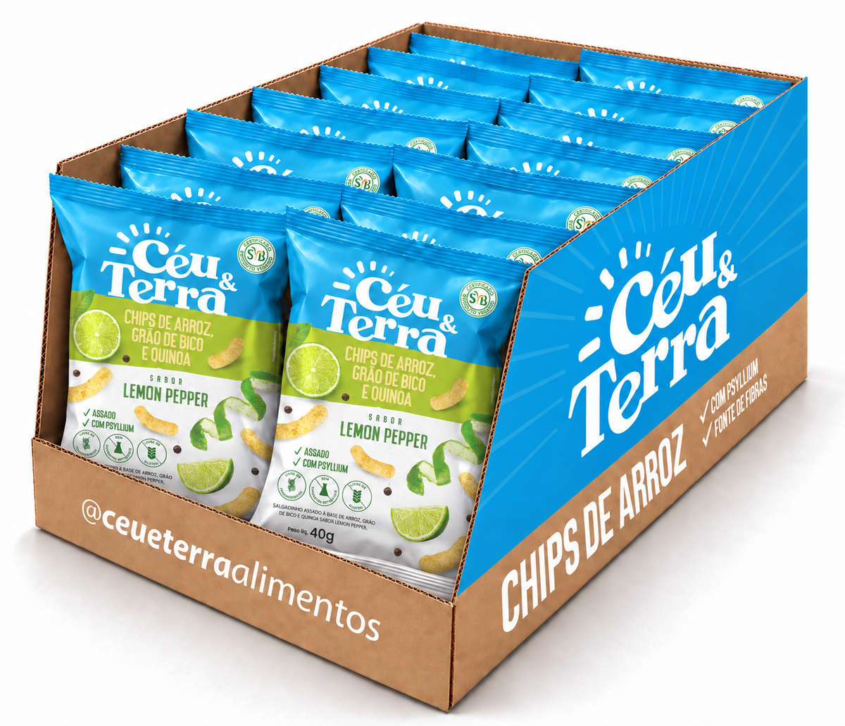Chips de Arroz Lemon Pepper